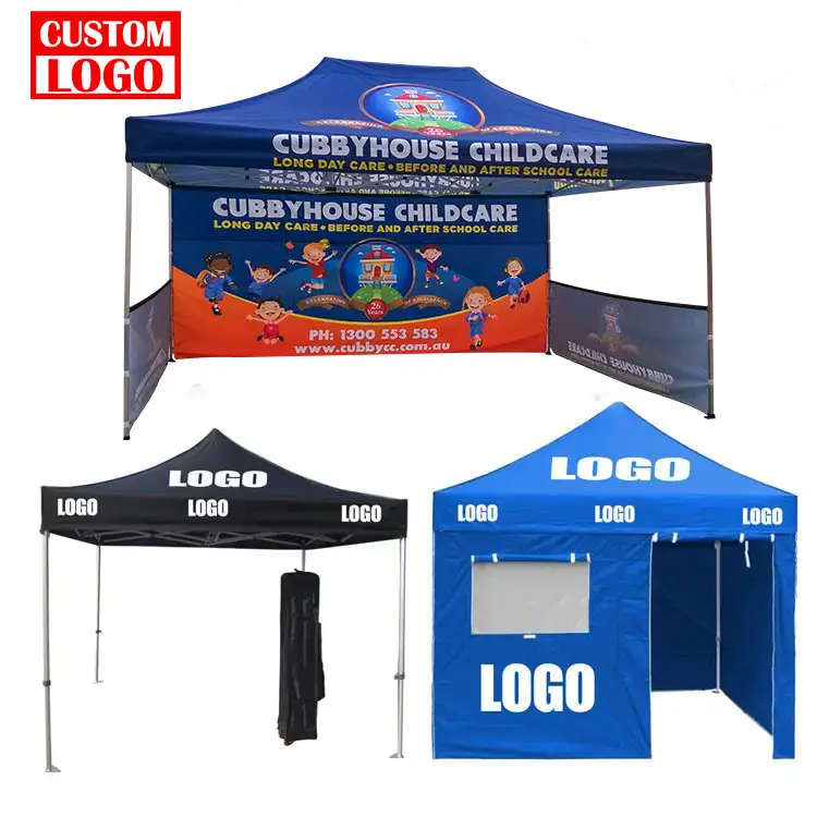 Outdoor Gazebo Tent 3X3 Promotion Customized Custom Canopy Tent Promotion