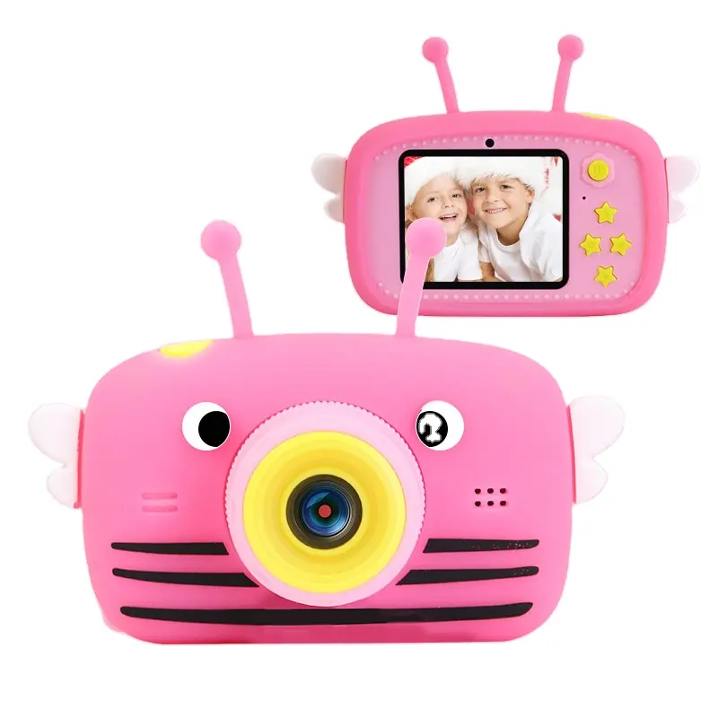 Kamera Video Fotografi Anak-anak, Kamera Selfie Digital Foto Instan HD 1080P untuk Anak-anak