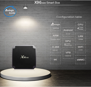 X96mini <strong>Android</strong> 7.1 4K HD <strong>IPTV</strong> Set Top Box Amlogic S905w X96 Mini 2GB 16GB Smart <strong>Android</strong> OTT TV Box - Product Image 6