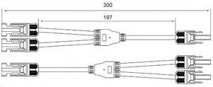 30A 50A Y3 Y4 Y5 1500V 2 1 ctor ctor 2 yollu güneş sistemi Branchconnector için fotovoltaik IP67 PV Y şube konektörü - Product Image 5