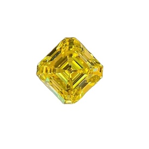 เพชรปลูกในห้องปฏิบัติการ 2.06 กะรัต, Asscher Cut, VVS2, EX, VG, IGI SH, สีเหลืองเข้มแฟนซี - Product Image 1