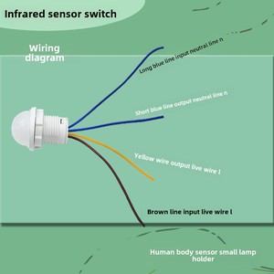 家庭用またはオフィス用AC天井用人体センサープローブタッチセンサースイッチ - Product Image 4