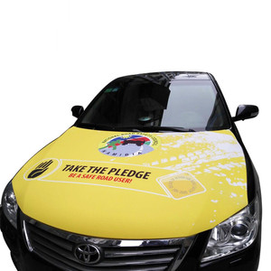 Custom <strong>Serbia</strong> Flag Car Engine Hood Cover Car Bonnet Flag - Product Image 2