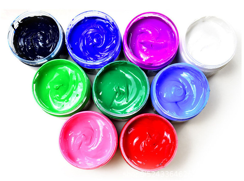 peintures colorées