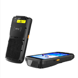 バーコードスキャナー付き2m長距離uhfrfidリーダーライターBluetoothwifi 4g Android UHF Gen 2 RFIDハンドヘルドデータターミナル - Product Image 2