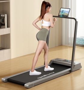 Fabrika fiyat büyük yük kapasitesi Led ekran 100kg katlanabilir ev kullanımı koşu koşu bandı spor salonu için - Product Image 5