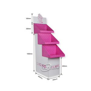 Espositore per scaffali in carta POP espositore per scaffali per pavimenti pubblicitari gratuiti per supermercati espositore da banco in cartone per Snack in cartone - Product Image 3
