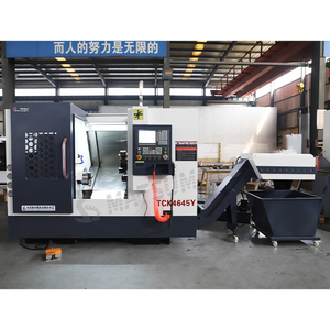 Heavy <strong>Cnc</strong> Turning <strong>Machine</strong> Center TCK4645Y Slant Bed <strong>Cnc</strong> <strong>Lathe</strong> <strong>Machine</strong> <strong>C</strong> <strong>Axis</strong> Y <strong>Axis</strong> for Metal - Product Image 2