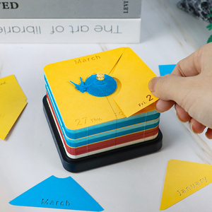 Drop Shipping Calendar 2025 New Products 3D <strong>Memo</strong> Pad Building <strong>Block</strong> Notepads Logo <strong>Custom</strong> Sticky <strong>Notes</strong> Birthday Holiday Gift Item - Product Image 2