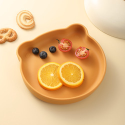 Bear plate-sunset yellow