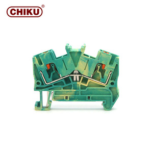 CHIKU RPV2.5 Alimentación a través de riel DIN Plástico Latón Empuje en conexión Conector de bloques de terminales de resorte - Product Image 5