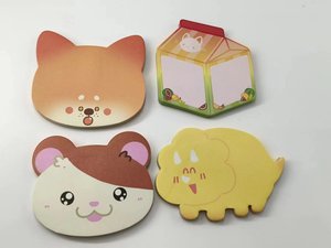 黑白多规格立方体盒透明磁性办公室小便签 - Product Image 4