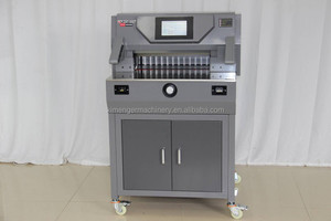 Fabrik preis V9 Programmier steuerung Touchscreen Hochgeschwindigkeits-Guillotine-Papiers chneide maschine - Product Image 6