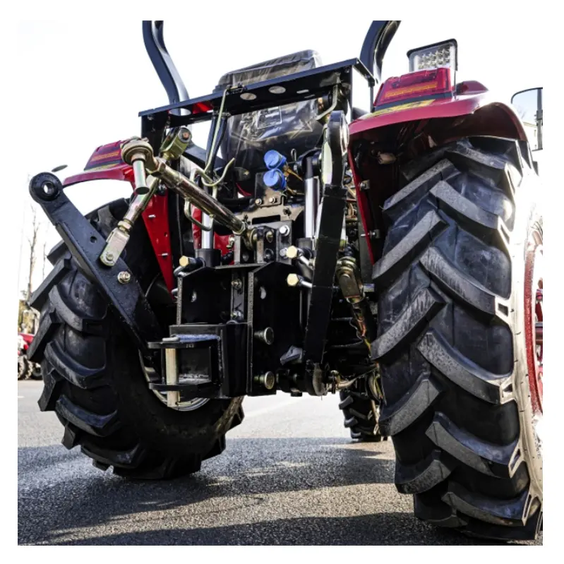 Сельскохозяйственные тракторы 4x4 50HP, сельскохозяйственный трактор с двигателем для защиты окружающей среды 4wd, маленький мини-трактор