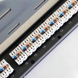 ACTPP6U24NSS RJ45 <strong>Network</strong> <strong>Patch</strong> <strong>Panel</strong> Cat6 Unshielded 1U 24-Port <strong>Patch</strong> <strong>Panel</strong> with Modules - Product Image 2