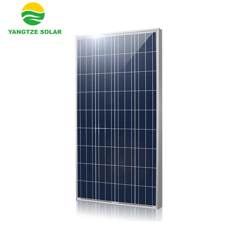 Yangtze poly 140w 150w 160w economical high efficiency solar panel