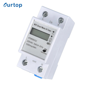 Oourtop ATMS6002WM цифровое приложение TUYA, Wi-Fi, интеллектуальное устройство для защиты от напряжения, реле для умной жизни - Product Image 1