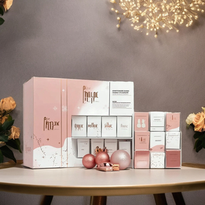 Custom Empty Kraft 30 Days Ramadan Makeup Advent Calendar Box 12 Days Christmas Toy Chocolate Gift Matt Lamination Embossing - Product Image 4