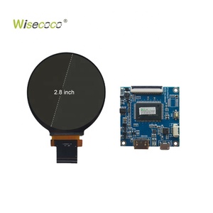 2,8 Zoll rundes Display tft hoch auflösender Bildschirm spi Ecke kreisförmige lcd mipi benutzer definierte Touchscreen ips lcd Anzeige modul - Product Image 6