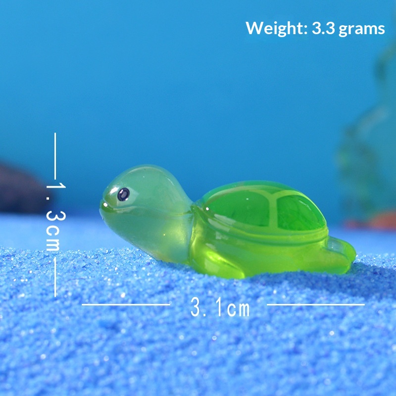Turtle-luminous green