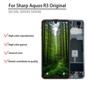 シャープAquos R3 SH-04L SHV44 SHV40 LCDディスプレイタッチスクリーンデジタイザー付きテスト用 - Product Image 3