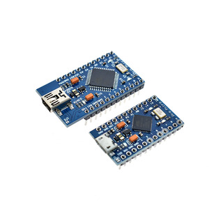 Pro Micro ATmega32U4 5V 16MHz Replace ATmega328 For rduino Pro Mini With 2 Row Pin Header For Leonardo USB Interface