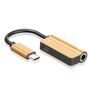 USB C型至3.5毫米母音频耳机适配器转换器充电器手机用usb-c音频线 - Product Image 2