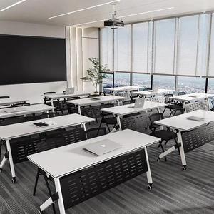 Tabela Estudo para Home Office Móveis Workstations Mesa Conferência para Escritório Mesas Treinamento Dobrável e Móvel Dobrável