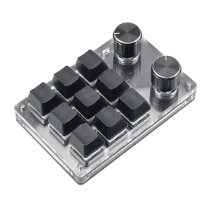 Wired/wireless USB Custom Mechanical <strong>Keyboard</strong> with Knob Volume Button Knob Programming Macro Game Hot-swap <strong>Keyboard</strong> - Product Image 1