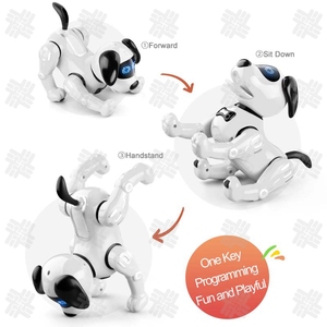KW Electronic Multi-Function Smart Gesture Sensing Interactive Intelligentt <strong>Programming</strong> Talking Remote Control Smart <strong>Robot</strong> Dog