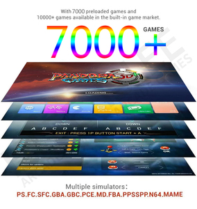 3Dゲーム7000 in1、200 3Dゲームファミリーコンソールアーケードボックスゲームコンソール3d for 2 player - Product Image 6