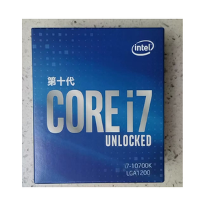 Core i7-10700K 16Mキャッシュ最大5.10 GHz BX807011Q7Q0K CPU for Intel CoRE I7 10700Kプロセッサ - Product Image 1