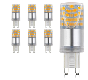 โคมไฟ G9 LED 4W 220V พร้อมสวิตช์รีโมทฐาน G4 - Product Image 4