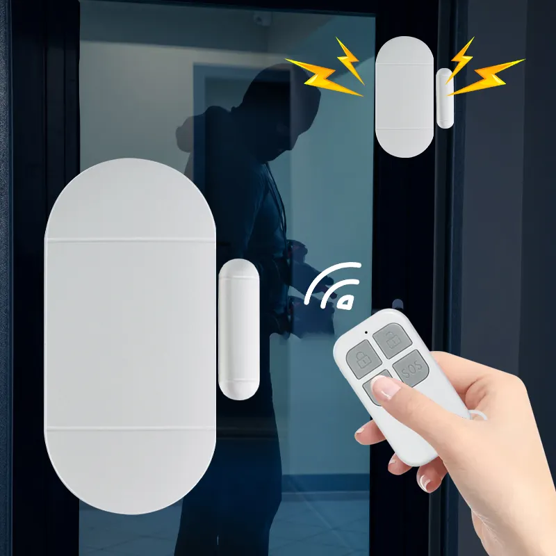 Home security sistema porta sensor Magnético anti roubo Assaltante Porta Passo Sensor Alarme para a segurança do miúdo