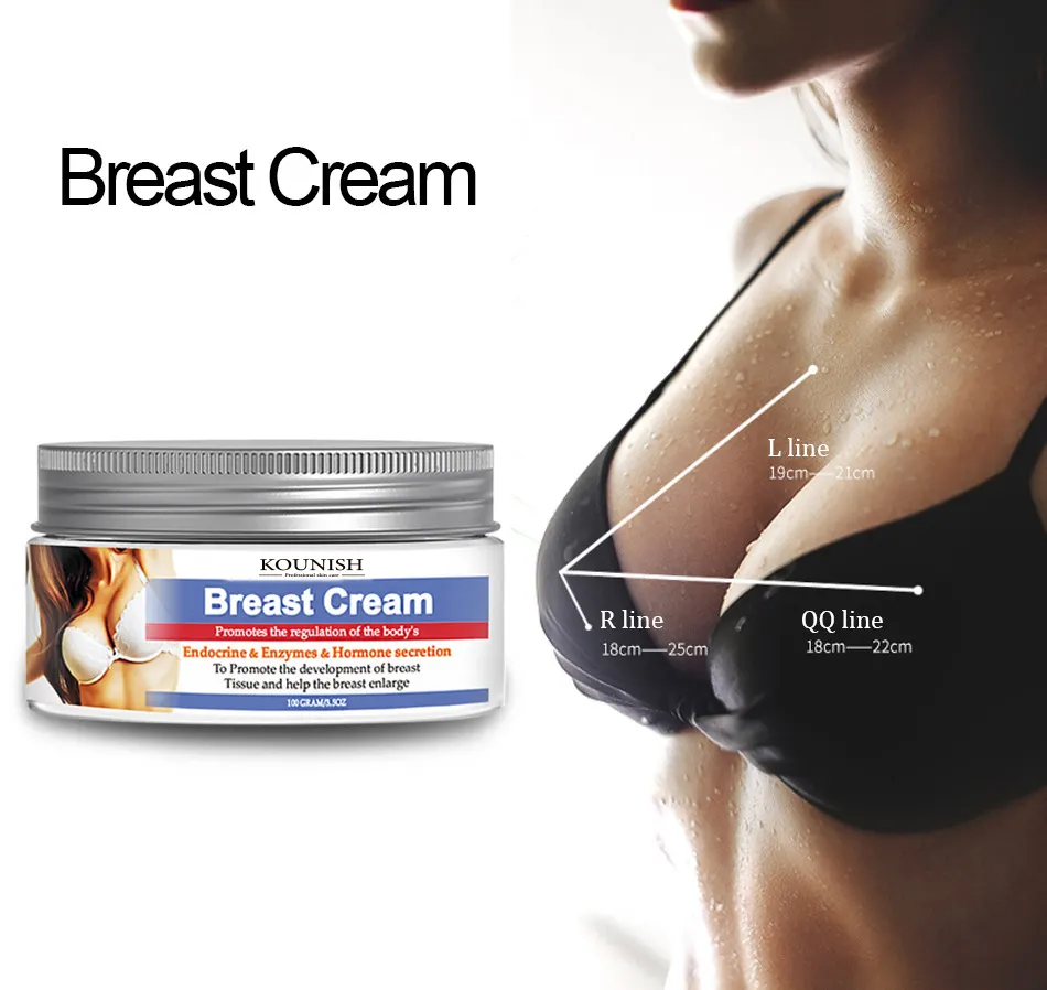 Crema para Realce de pecho, crema para mejorar el crecimiento del pecho, agrandar el pecho, cuidado corporal, Sexy