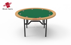 Phong cách hiện đại Vòng gấp Poker bảng với cup chủ màu xanh lá cây bố trí cho Poker Canh Bạc - Product Image 4