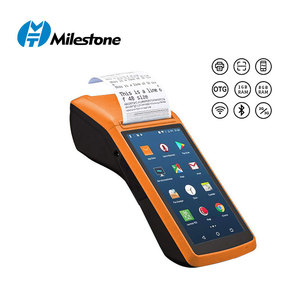 MHT-M1 New Arrival 3 gam Android 7.1 cầm tay xe buýt POS thiết bị đầu cuối tất cả trong một lotttry Canh Bạc POS thiết bị đầu cuối cầm tay thông minh POS - Product Image 2