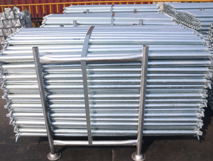 Andamio de escalera de construcción eficiente Andamio de acero Ledger y piezas horizontales Andamio esencial Prop - Product Image 6