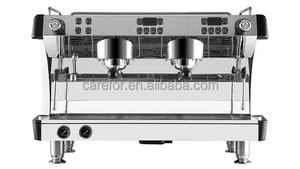 Кофейня, коммерческая профессиональная машина для приготовления эспрессо из нержавеющей стали, 2 группы, для бизнеса - Product Image 6