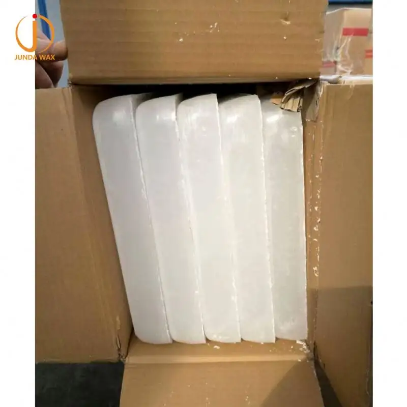 Junda fushun petrochemical paraffin wax paraffin wax with red line parafina paraffin wax 58-60 fully refined for candle making