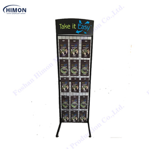 Venta al por menor piso de Metal colgando de ganchos soporte de pantalla accesorios de malla de red Panel de alambre de pantalla unidad de Rack - Product Image 3