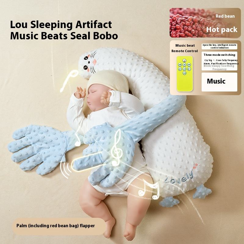 Música Abrazo el pequeño león marino dormido