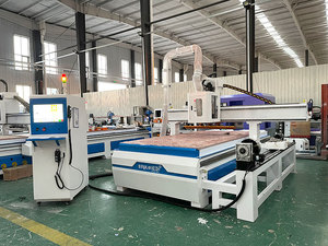Enrutador de carpintería ATC 3D CNC con mesa giratoria de 4 ejes - Product Image 3