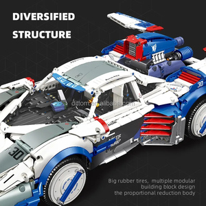 2024新しいサイバーフォーミュラAsuradaGsxレーシングカーモデルビルディングブロックセットRCレーシングカーレンガおもちゃ - Product Image 6