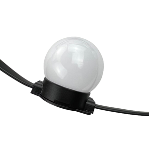 30 Pixel/Set WS2811 DC12V Adressierbares RGB-Pixel-Modul IP68 50mm matti erte Abdeckung 40mm Basis 0,72 W/Pixel(3LEDs) 18AWG Black Wire 3 - Product Image 2