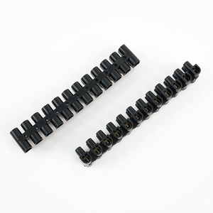 Conector de bloque de terminales de enchufe de Pcb de 12 vías eléctrico Universal tira de barrera de alto voltaje bloques de terminales tipo H - Product Image 3