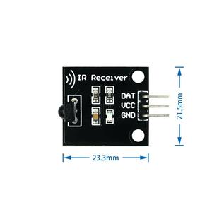 Kit di controllo remoto wireless a infrarossi robot blocchi di costruzione elettronici decodifica a infrarossi - Product Image 2