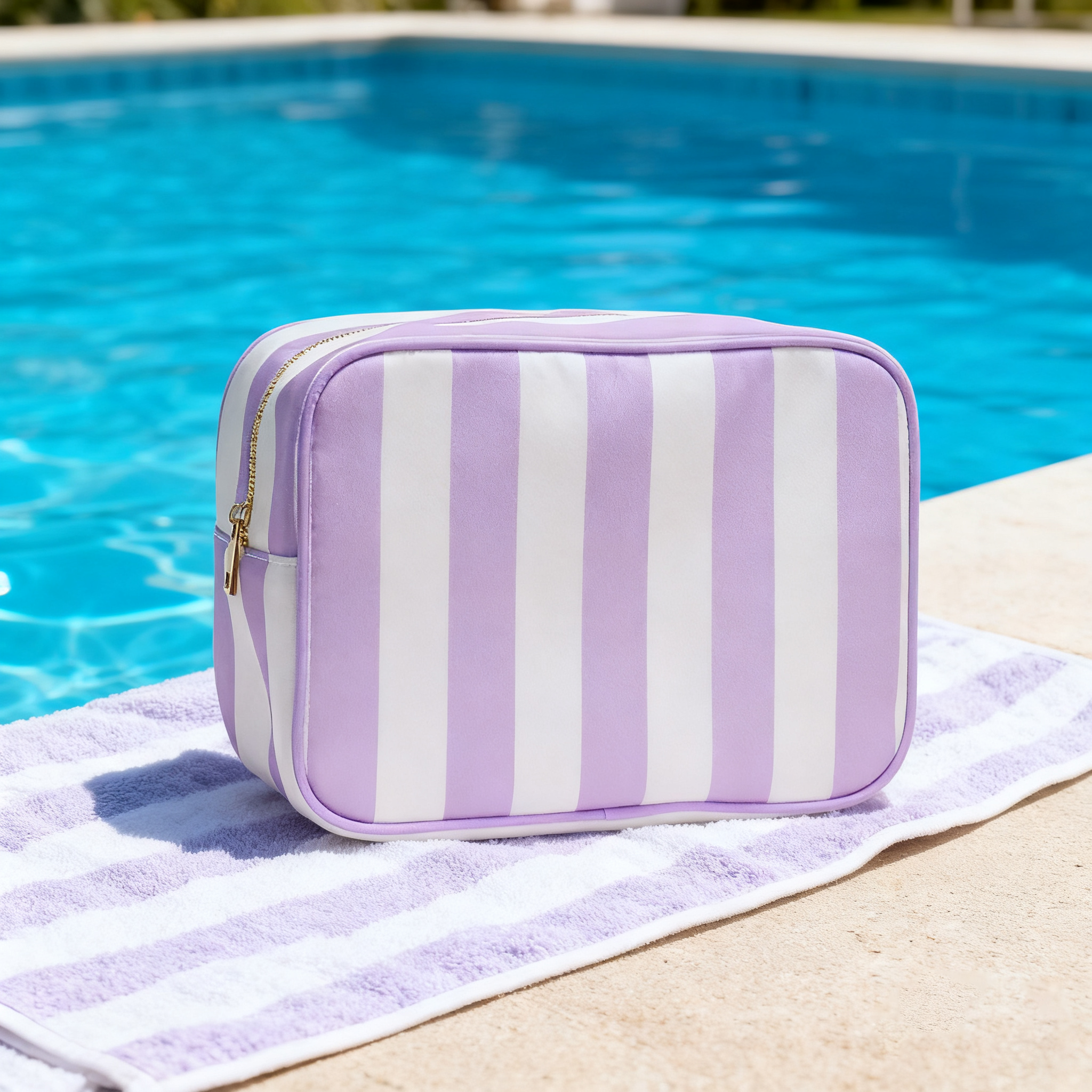 Rayures lilas