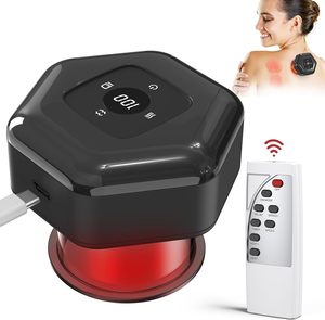 痛みの緩和、回復、スマートカッピングセラピーマッサージャーのための赤色光療法を備えた新しいリモートコントロールカッピングセラピーセット - Product Image 1