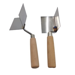 Bên trong góc <span class=keywords><strong>trowel</strong></span> tốt nhất góc vách thạch cao công cụ làm bằng thép không gỉ với góc bên trong và mềm grip xử lý - Product Image 6